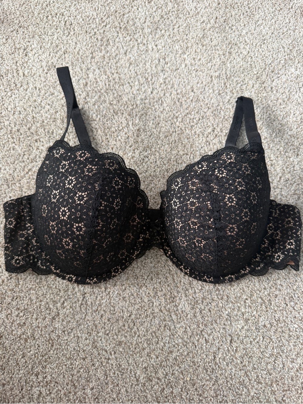 Aerie Demi Bra Floral Lace